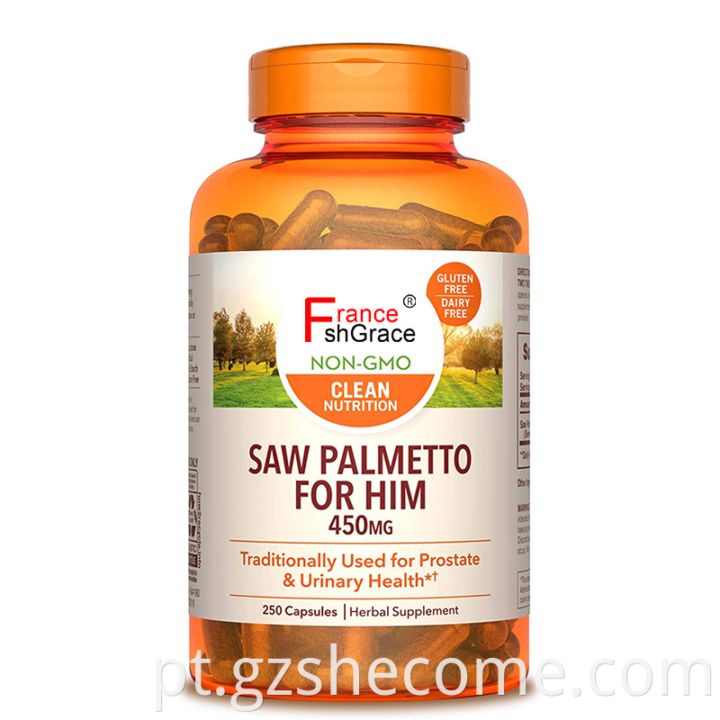 Saw Palmetto Health capsules
